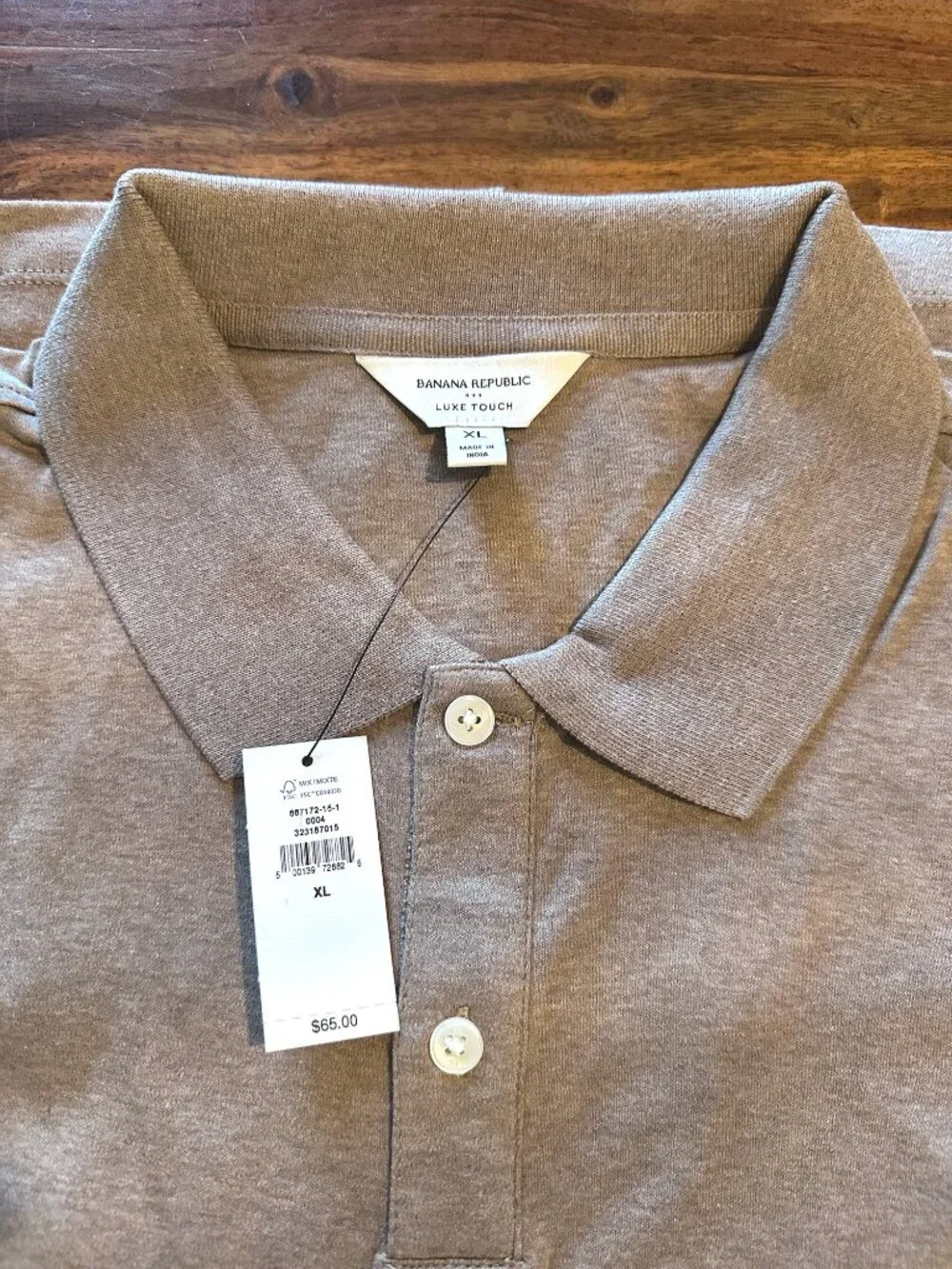 Brand New Banana Republic, Luxe Touch, Men Polo, Size XL (Pair of 2)